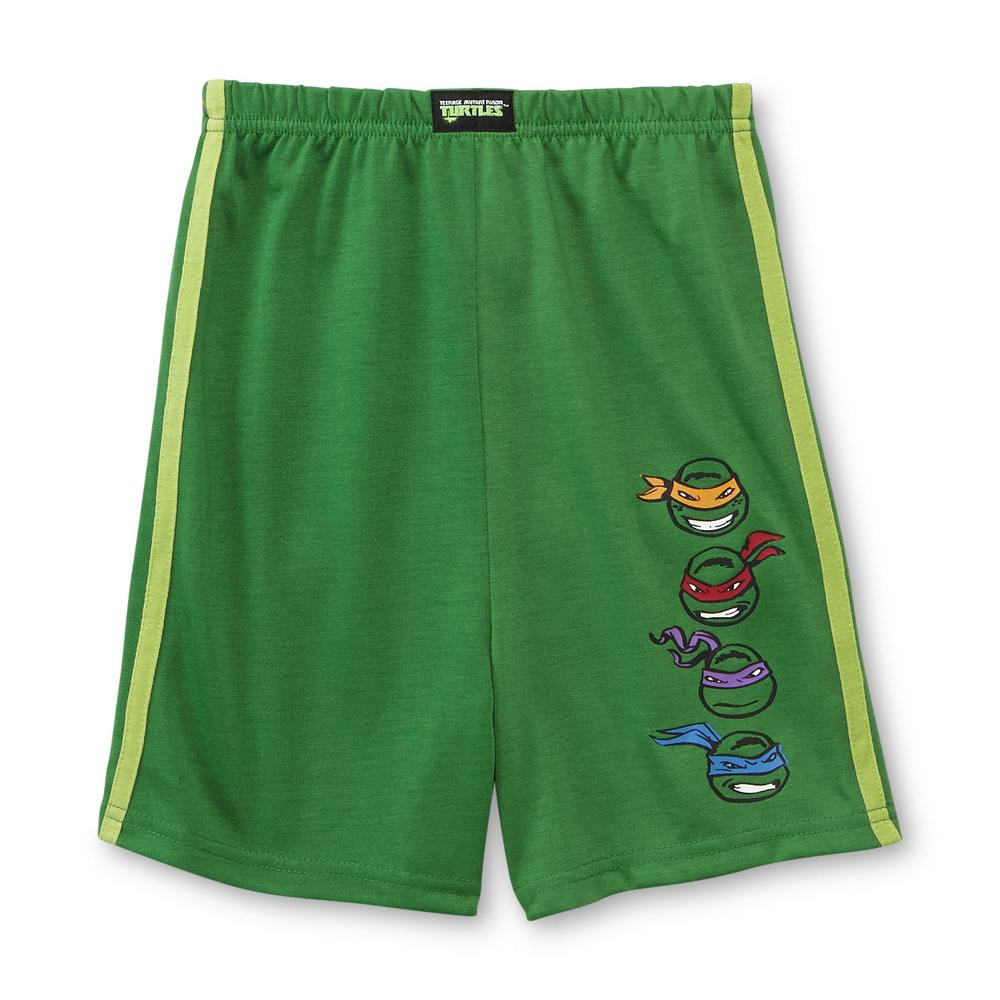 Nickelodeon Teenage Mutant Ninja Turtles Boy's Short-Sleeve Pajamas