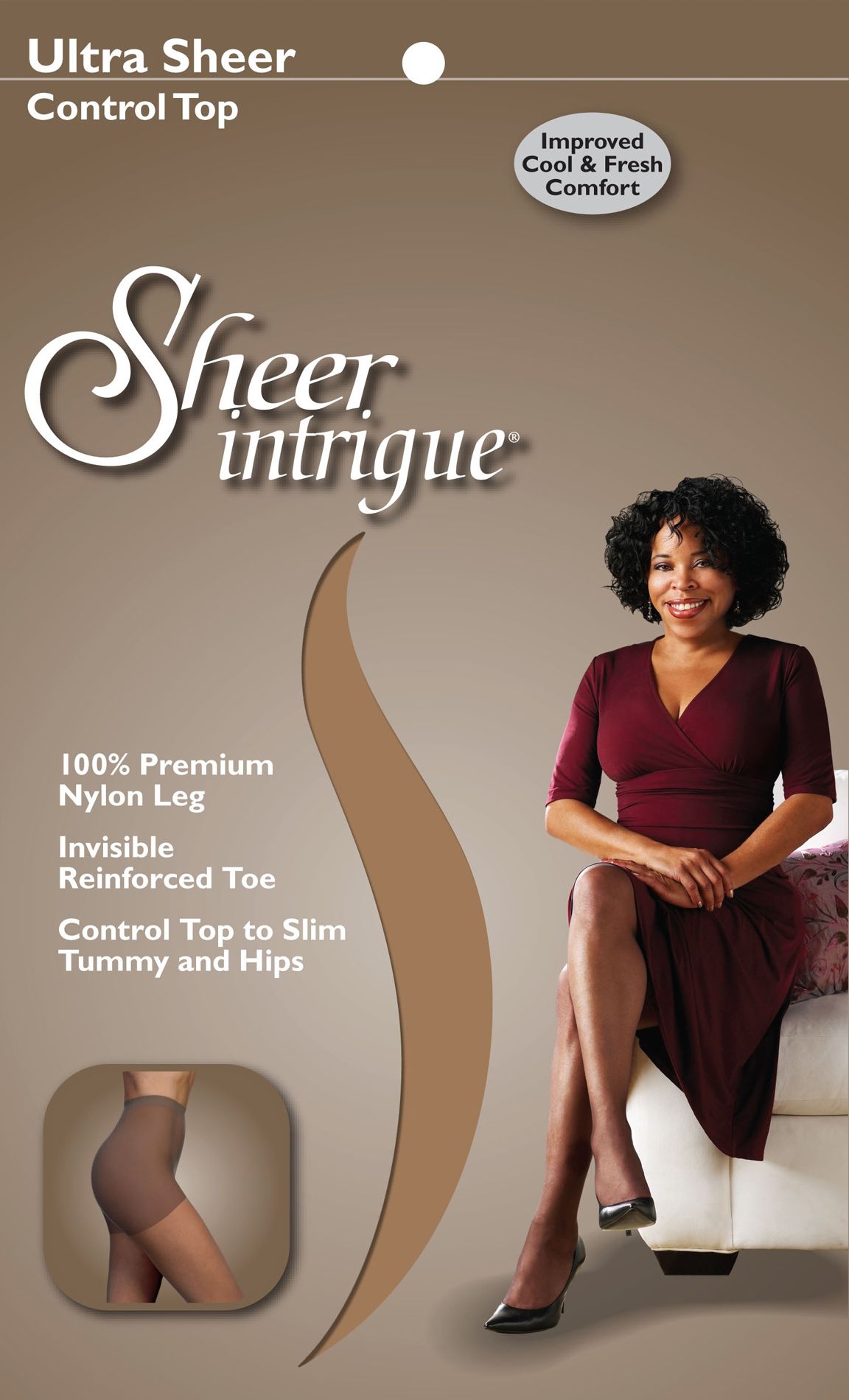 Sheer Intrigue Women&#39;s Ultra Sheer Control Top