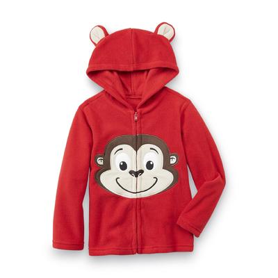 WonderKids Infant & Toddler Boy's Fleece Hoodie Jacket - Monkey