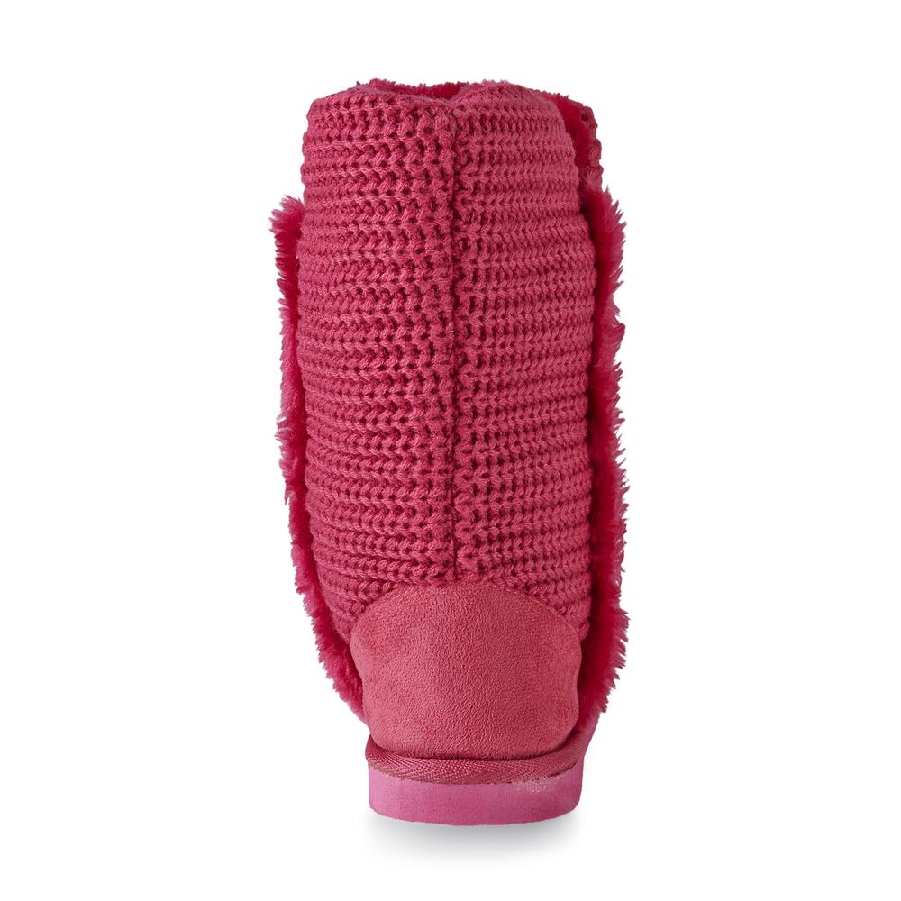 Personal Identity Women's Sugar Fuchsia Mid-Calf Sweater Boot