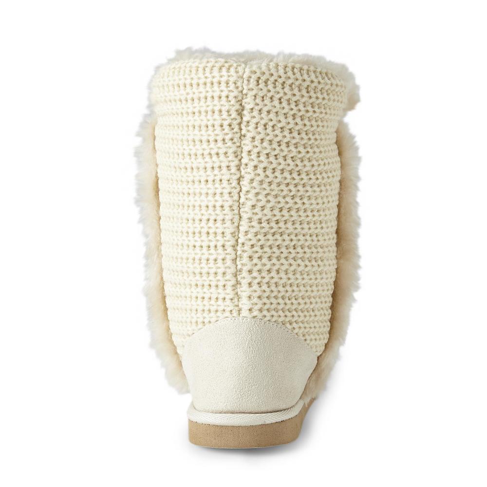 Personal Identity Women's Sugar Creme Mid-Calf Sweater Boot