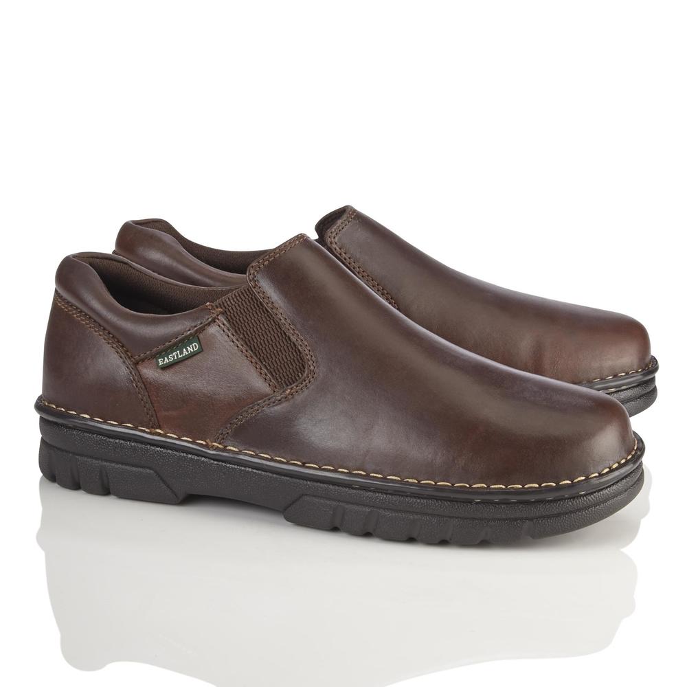 Eastland Men's Newport Leather Loafer - Brown Wide Width Avail