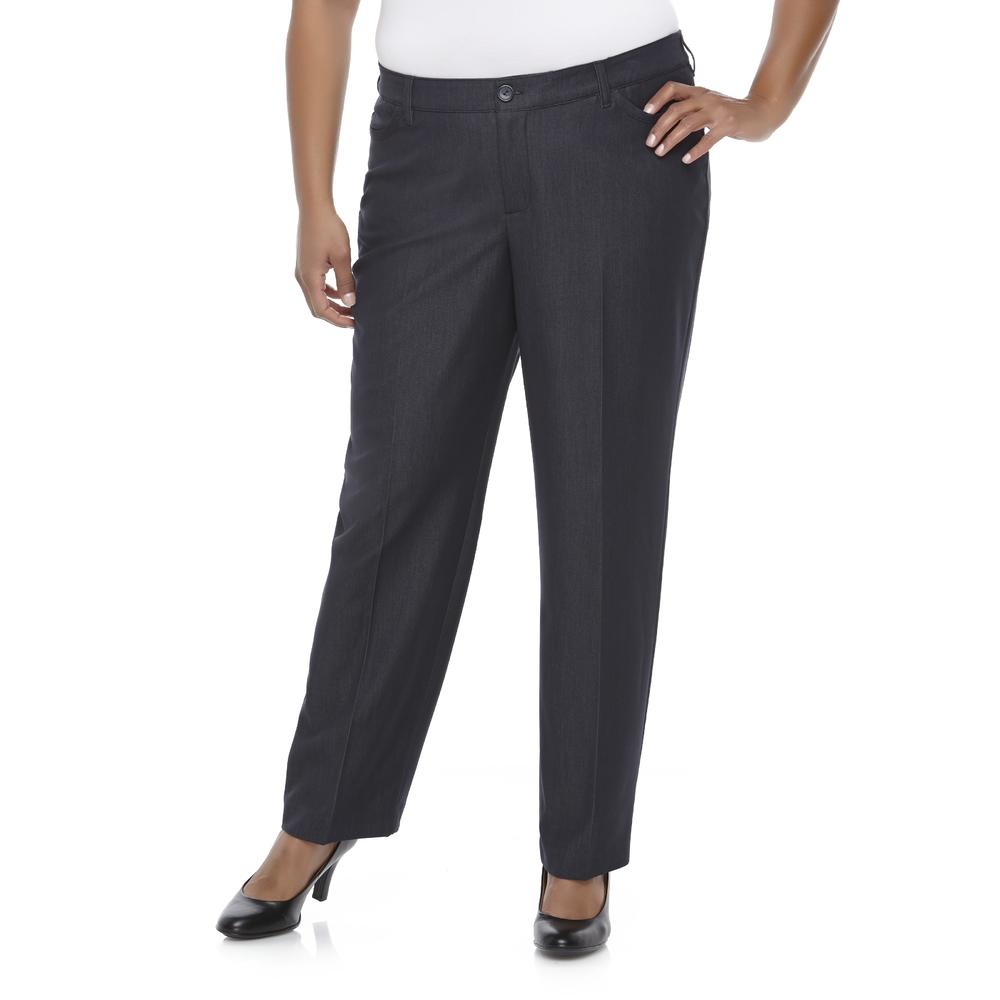 Covington Women's Plus Diamond Fit Dress Pants