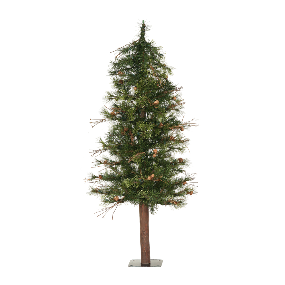 Vickerman 6.5' Unlit Mixed Country Pine Slim Tree