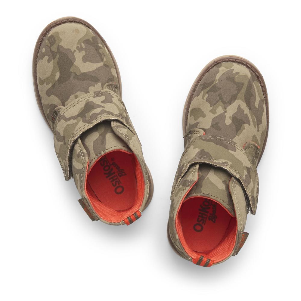 OshKosh Toddler Boy's Chase Camouflage Ankle Boot
