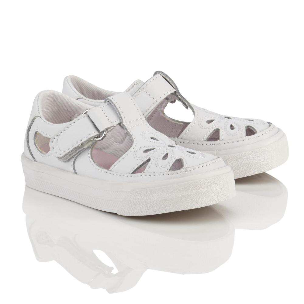 Keds Girl's Adelle White Sandal Shoe