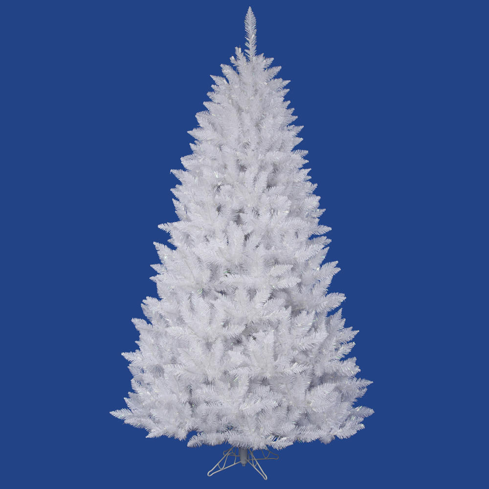 Vickerman 3.5' Unlit Sparkle White Spruce Tree