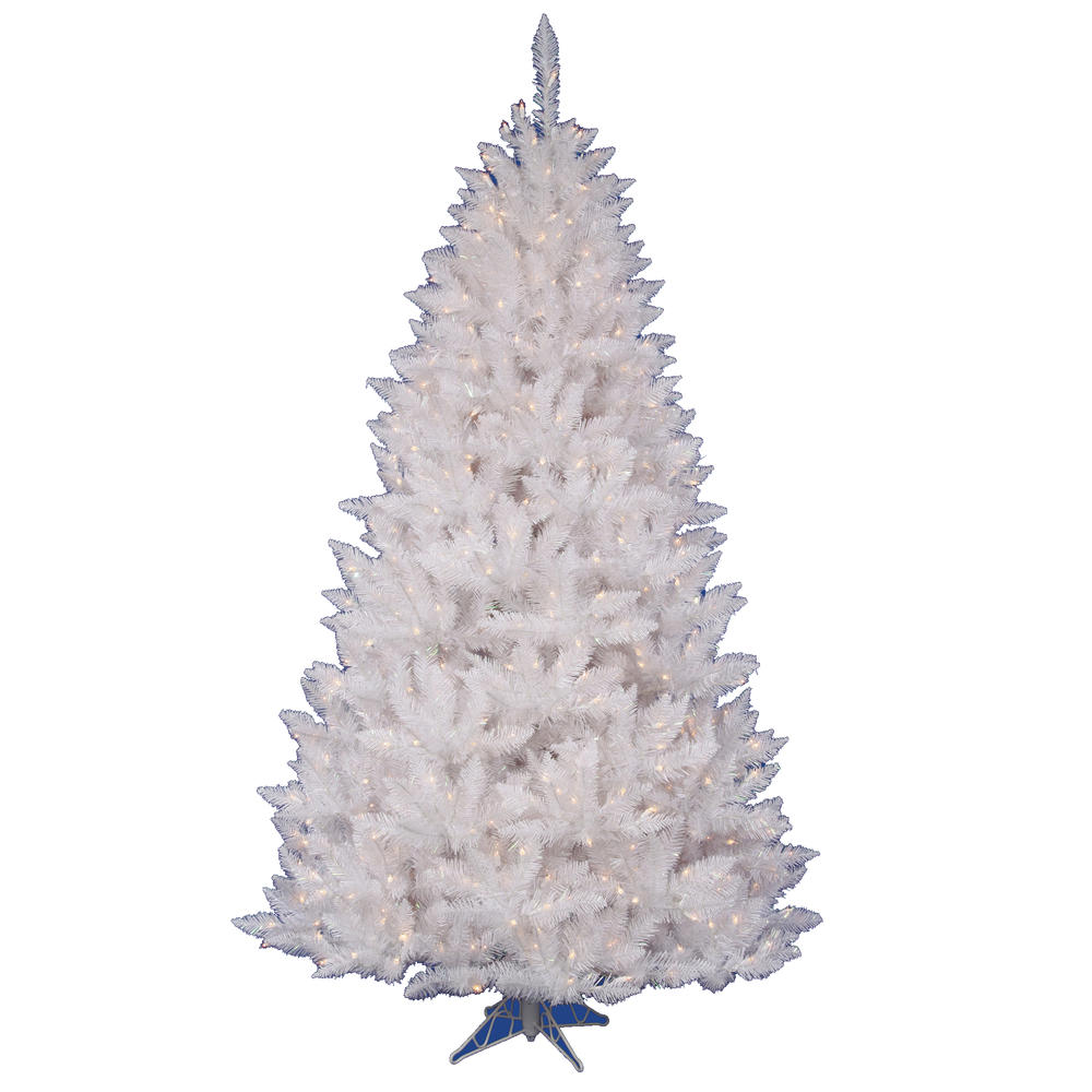 Vickerman 5.5'  Sparkle White Spruce Tree with 300 LED Frosted Pure White Lights
