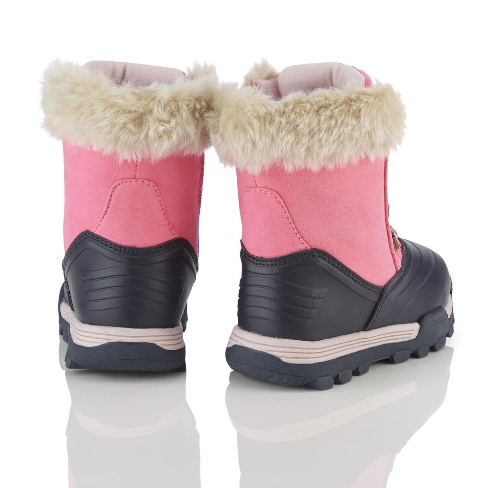 Carter's Toddler Girl's Komet Pink/Blue Winter Boot
