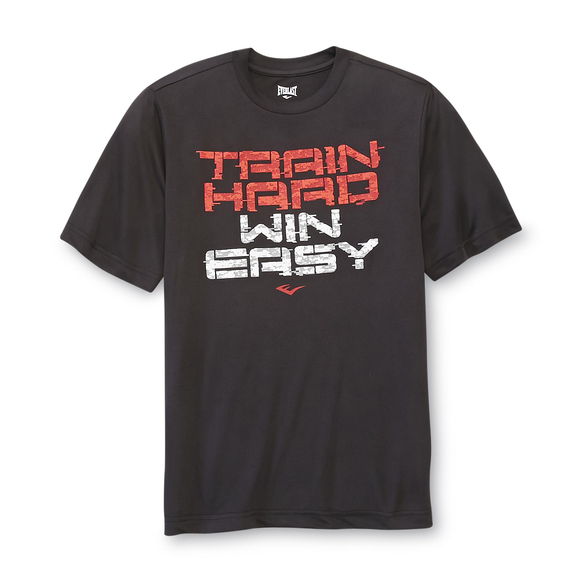 Everlast&reg; Boy's Attitude T-Shirt - Train Hard Win Easy