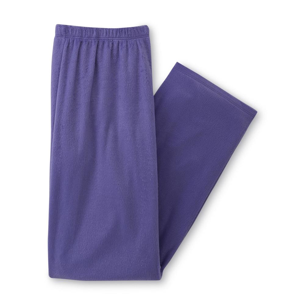 Jaclyn Smith Women's Microfleece Pajama Top & Pants