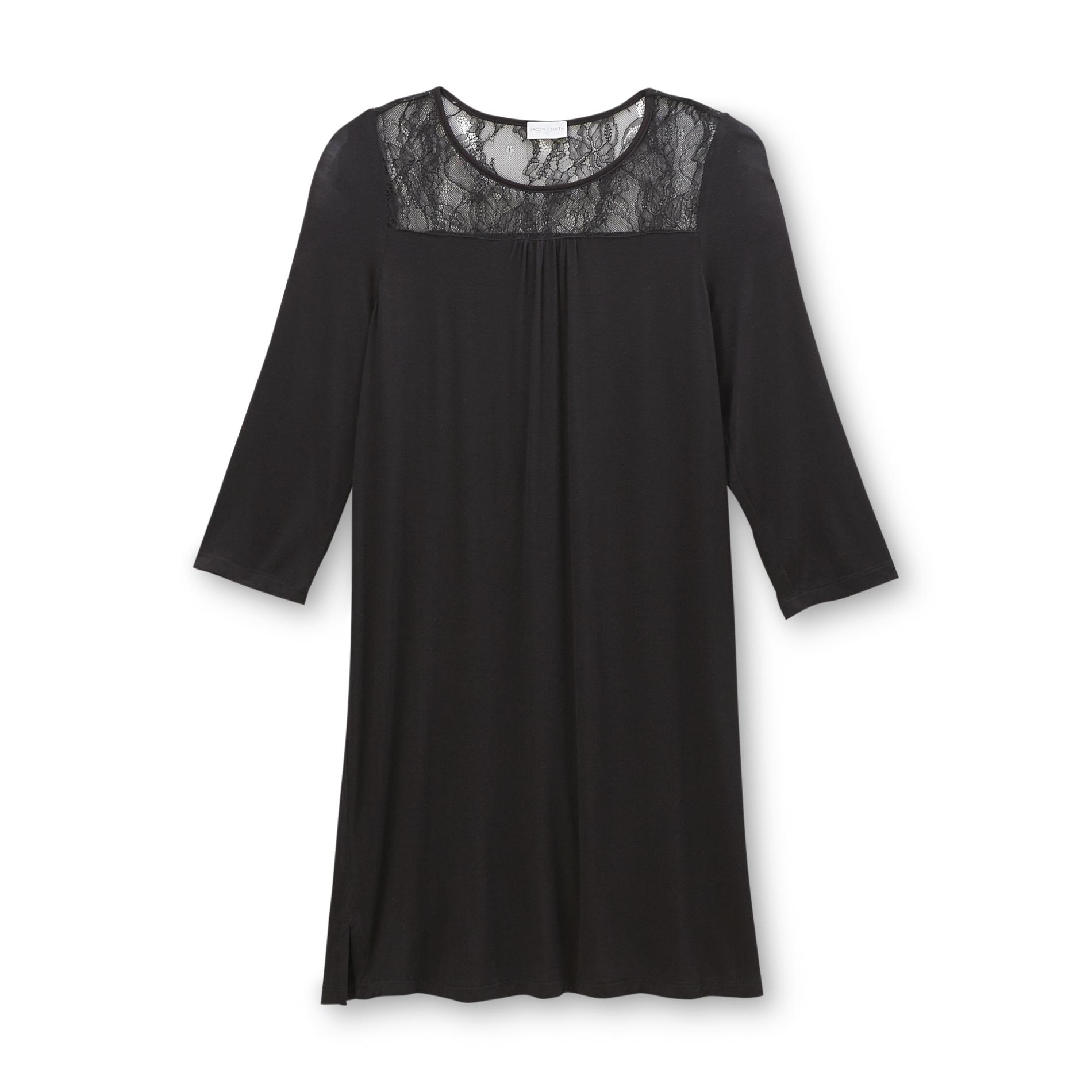 Jaclyn Smith Women's Long-Sleeve Nightgown