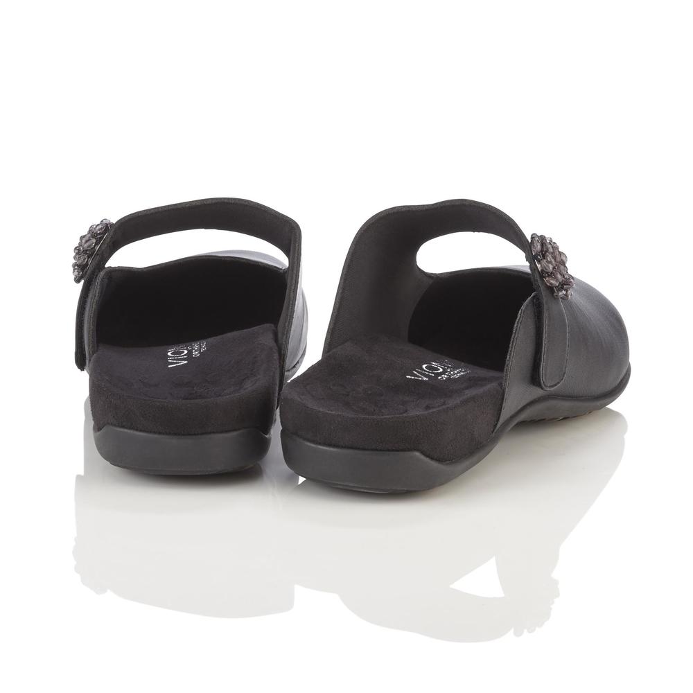 Vionic Women's Joan Open Back Comfort Shoe - Black