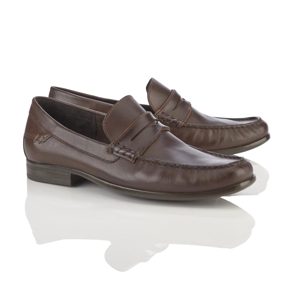Hush Puppies Men's Circuit Brown Penny Loafer