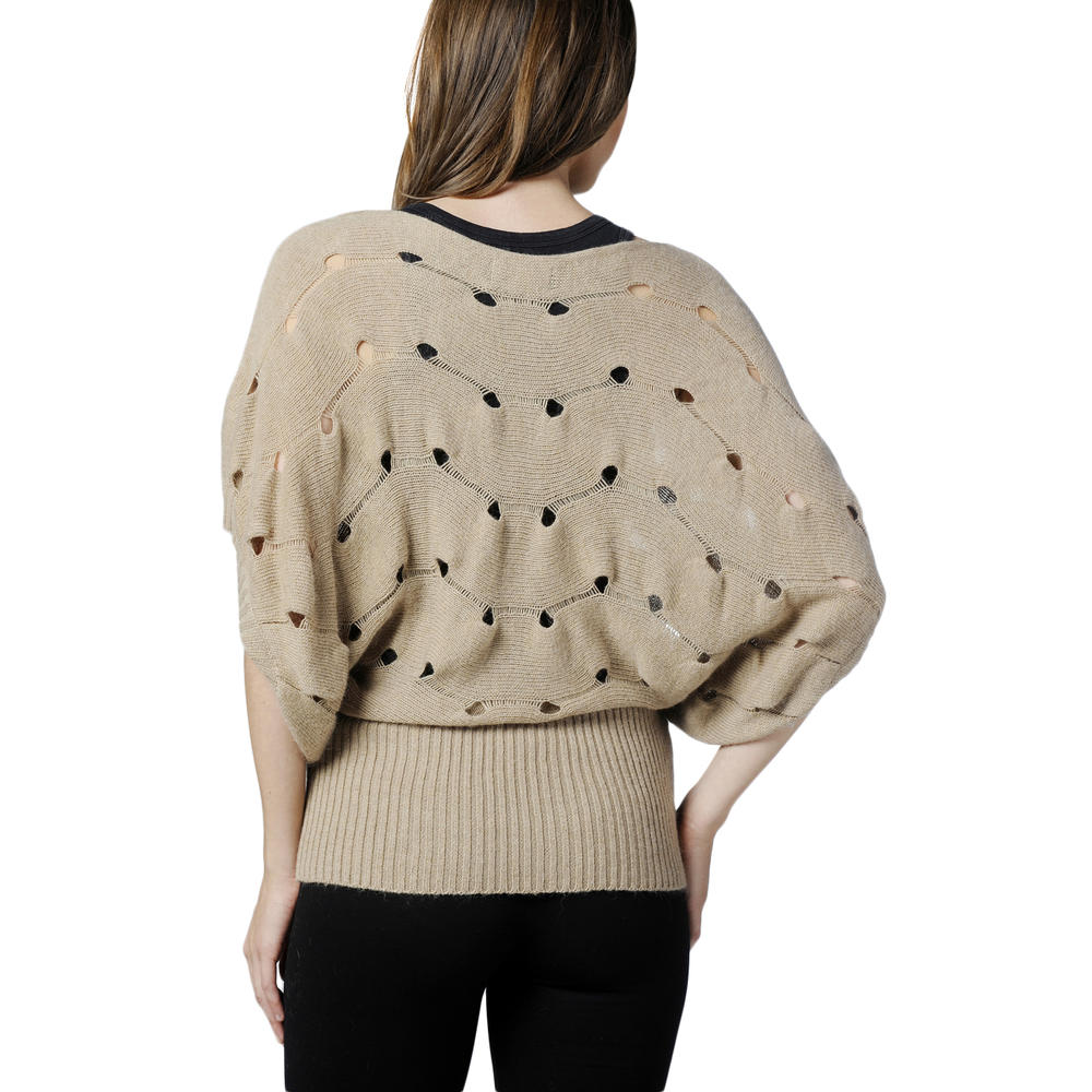 AX Paris Women's Batwing Sleeve Mocha Sweater  - Online Exclusive