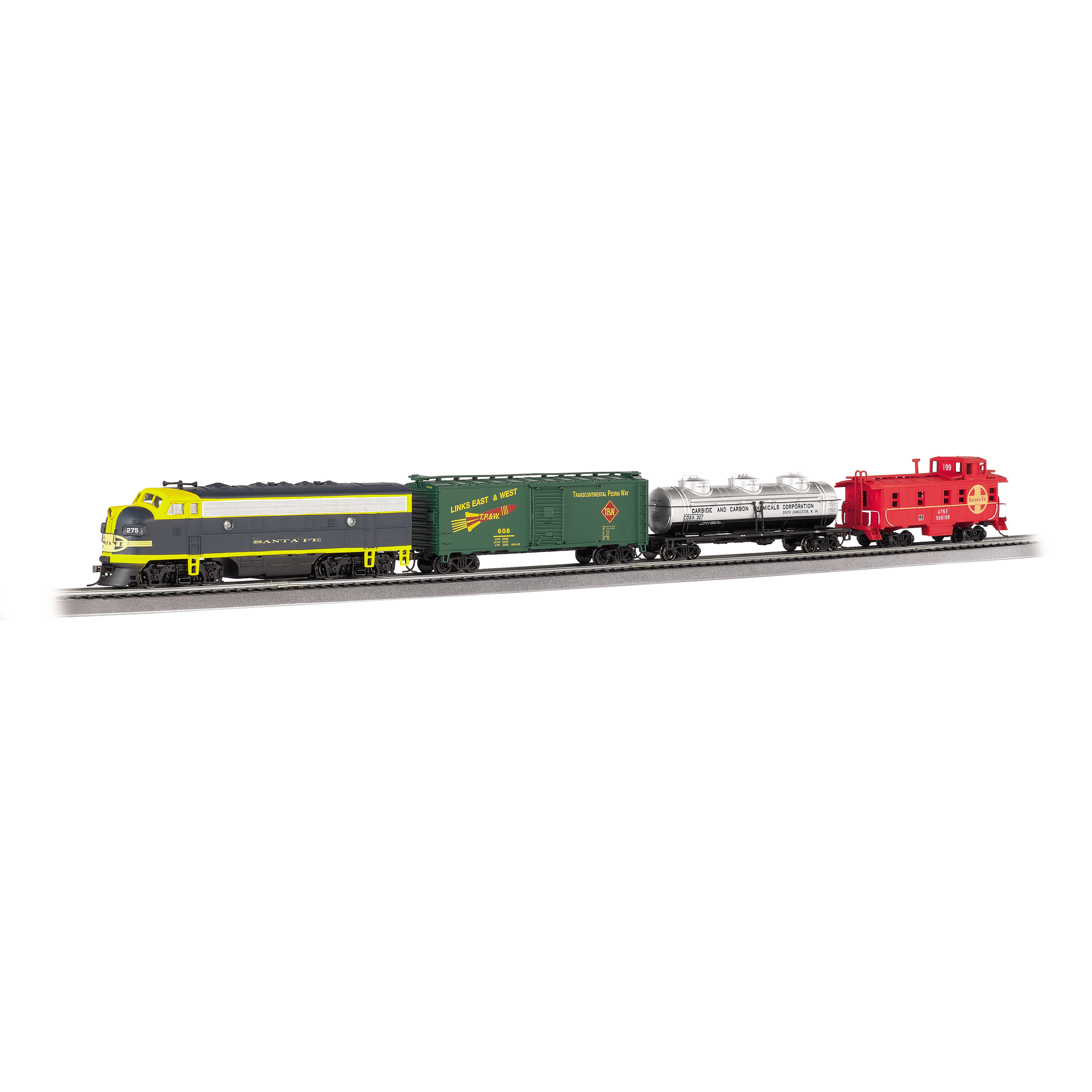 Bachmann Trains Thunder Chief Ready To Run DCC Electric Train Set with DCC Sound Locomotive HO Scale