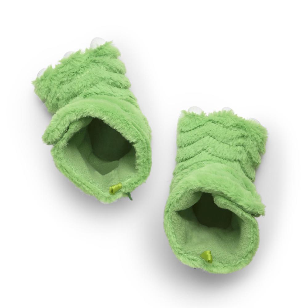 Carter's Toddler Boy's Green Dinosaur Claw Slipper