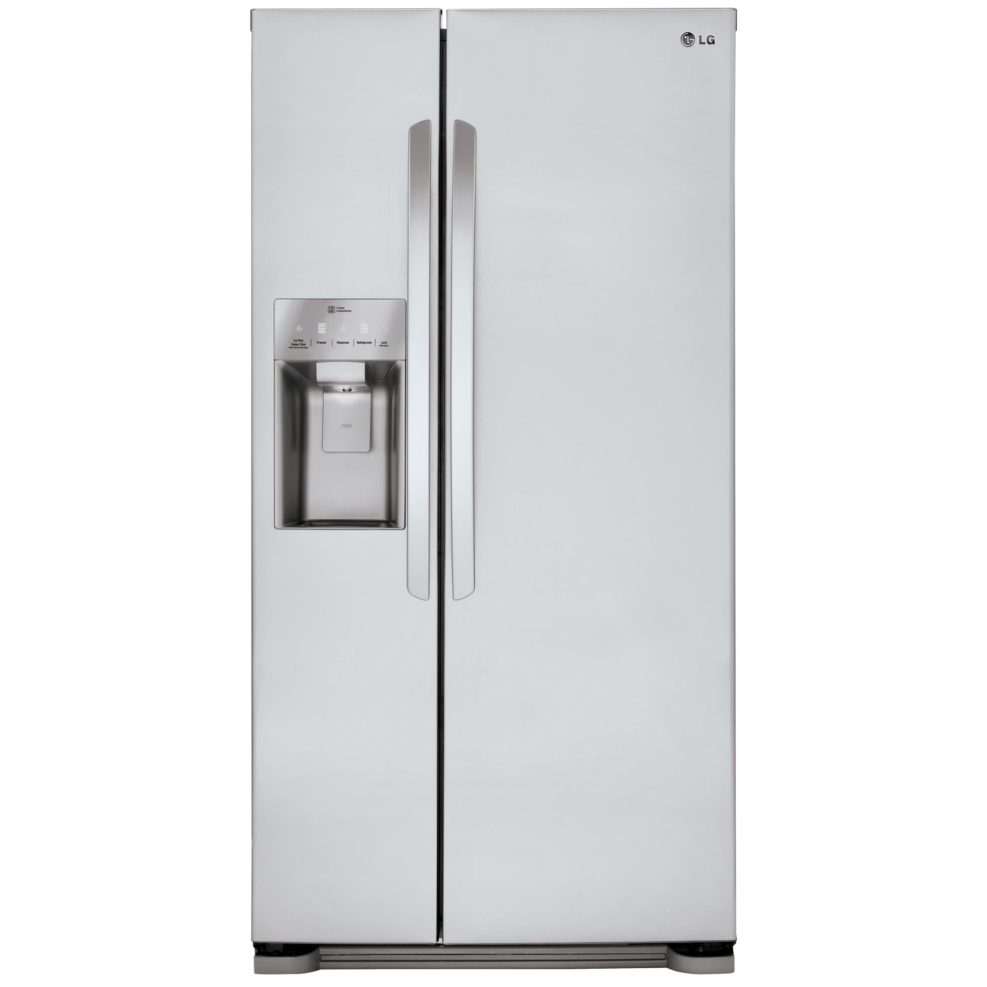 LG LSXS22423S 22 cu. ft. SidebySide Refrigerator Stainless Steel