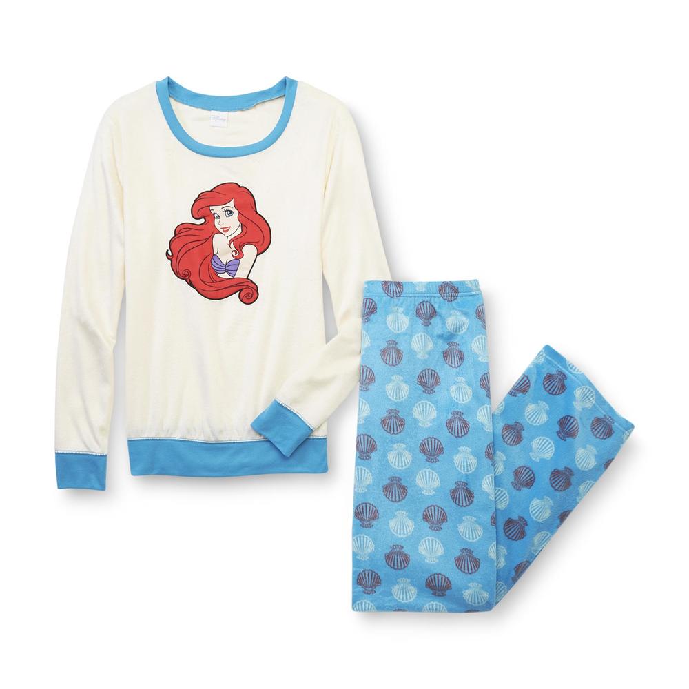 Disney The Little Mermaid Women's Fleece Pajamas - Ariel