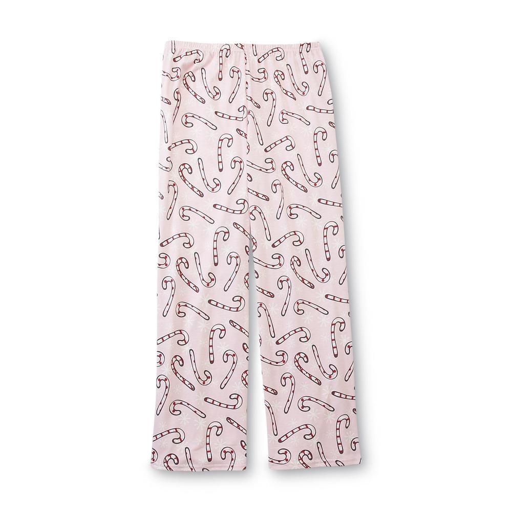 Pink K Women's Pajamas & Socks - Candy Cane