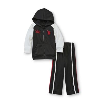 U.S. Polo Assn. Toddler Boy's Hoodie Jacket & Sweatpants