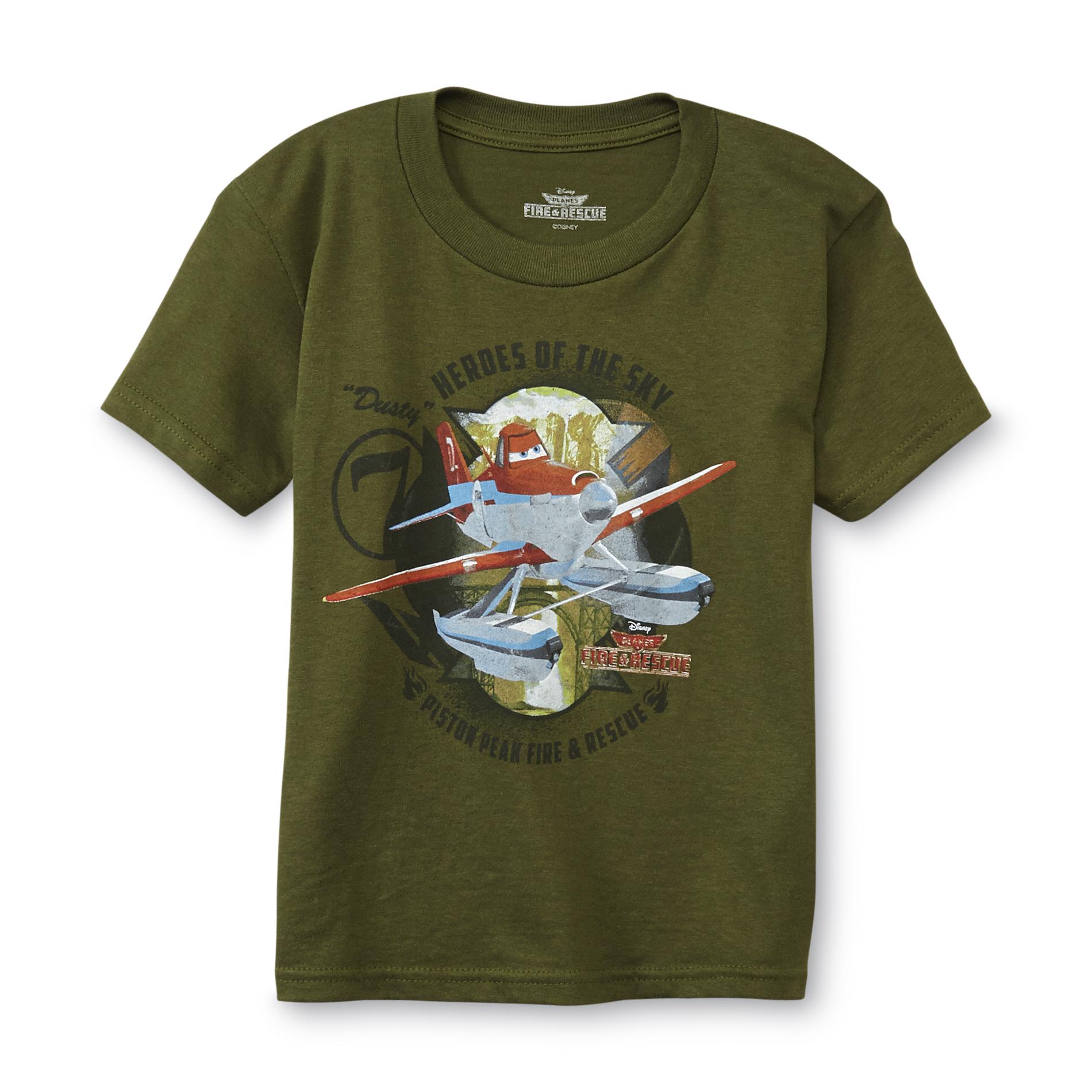 Disney Planes Boy's Graphic T-Shirt - Dusty