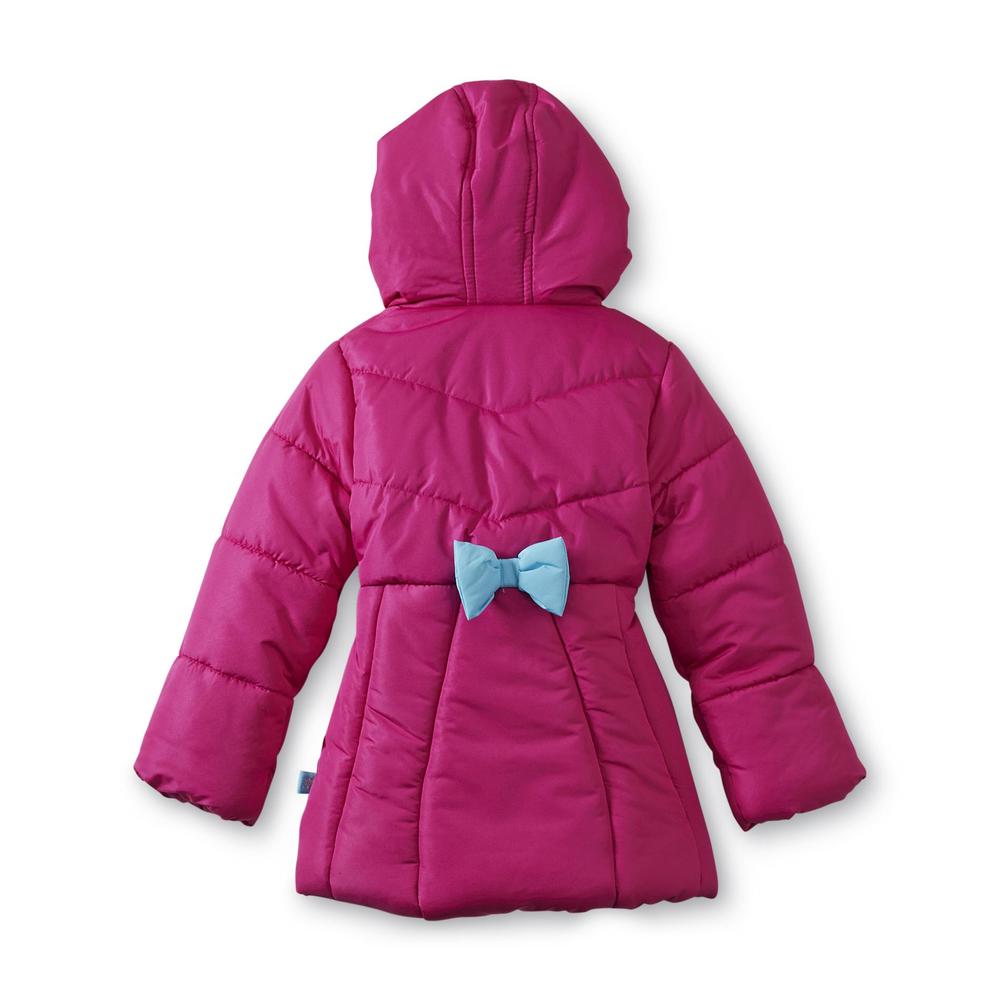 Disney Frozen Toddler Girl's Hooded Winter Puffer Jacket