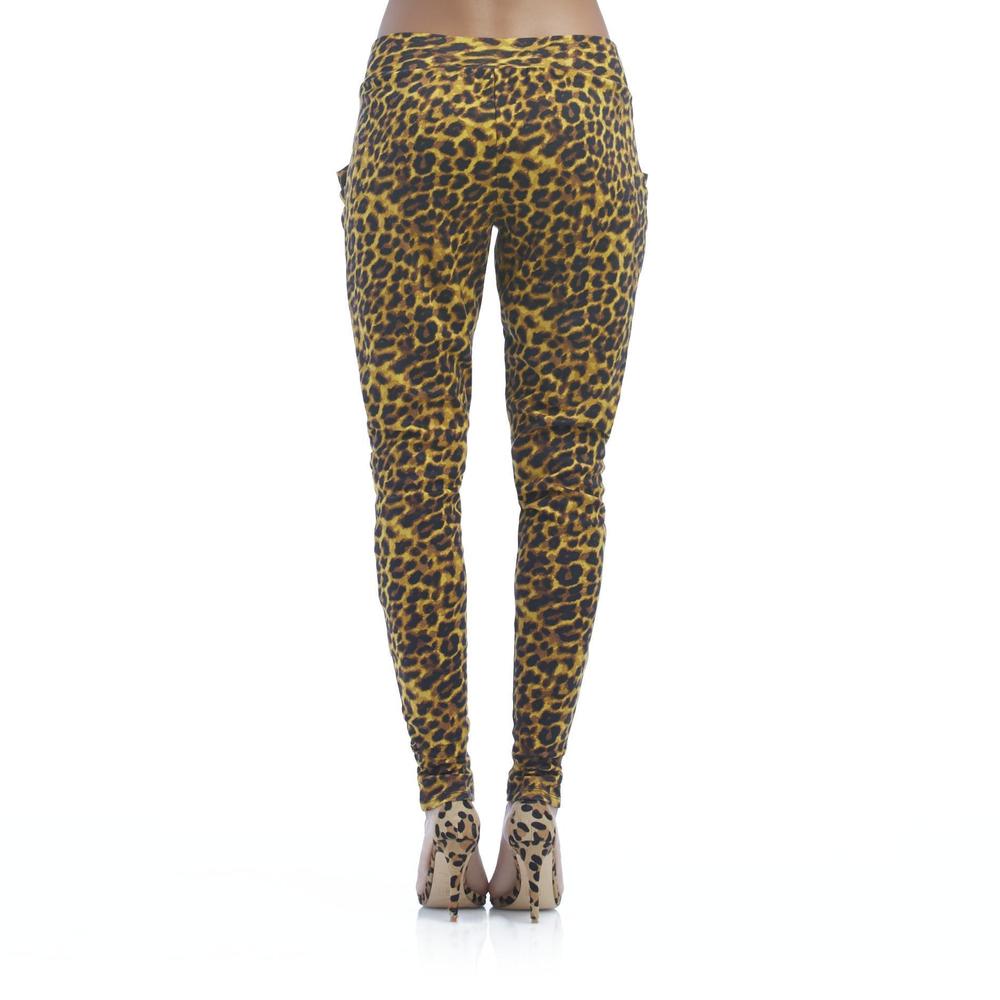 Nicki Minaj Women's Harem Pants - Leopard Print