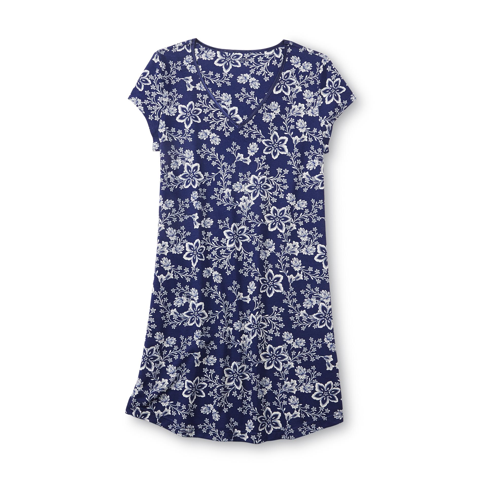 Covington Women's Knit Nightgown - Floral