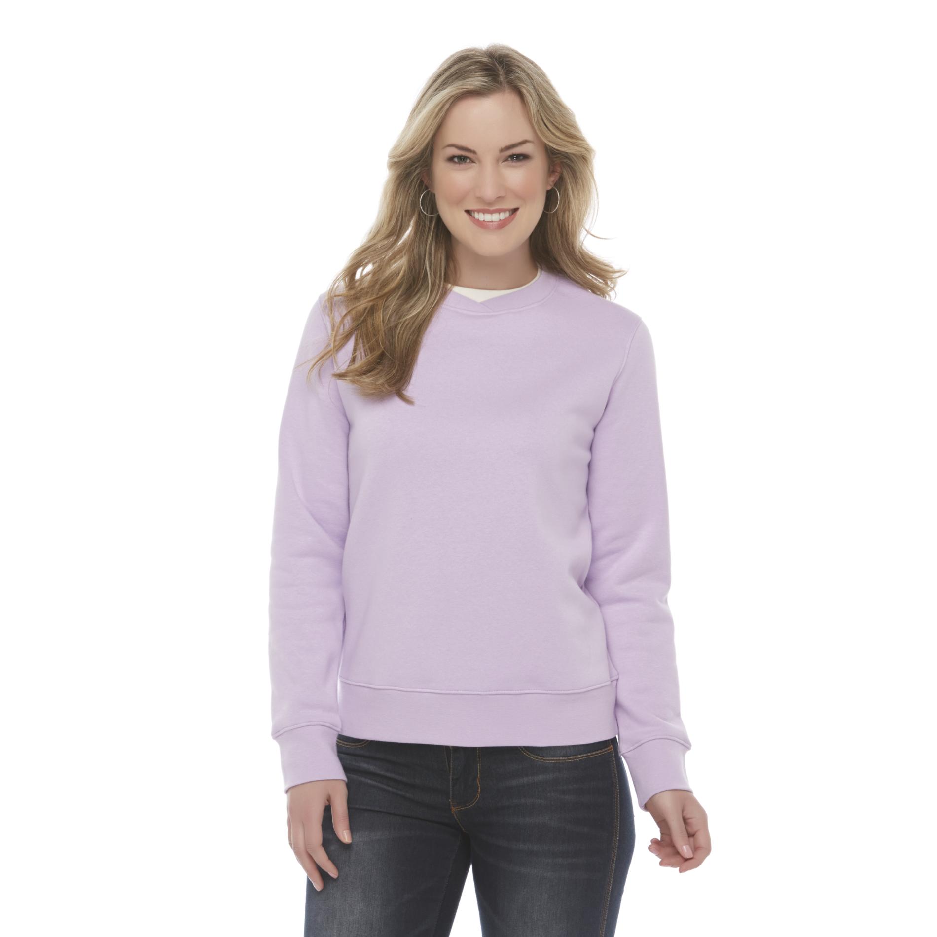 Laura Scott Petite's Fleece-Lined Sweatshirt