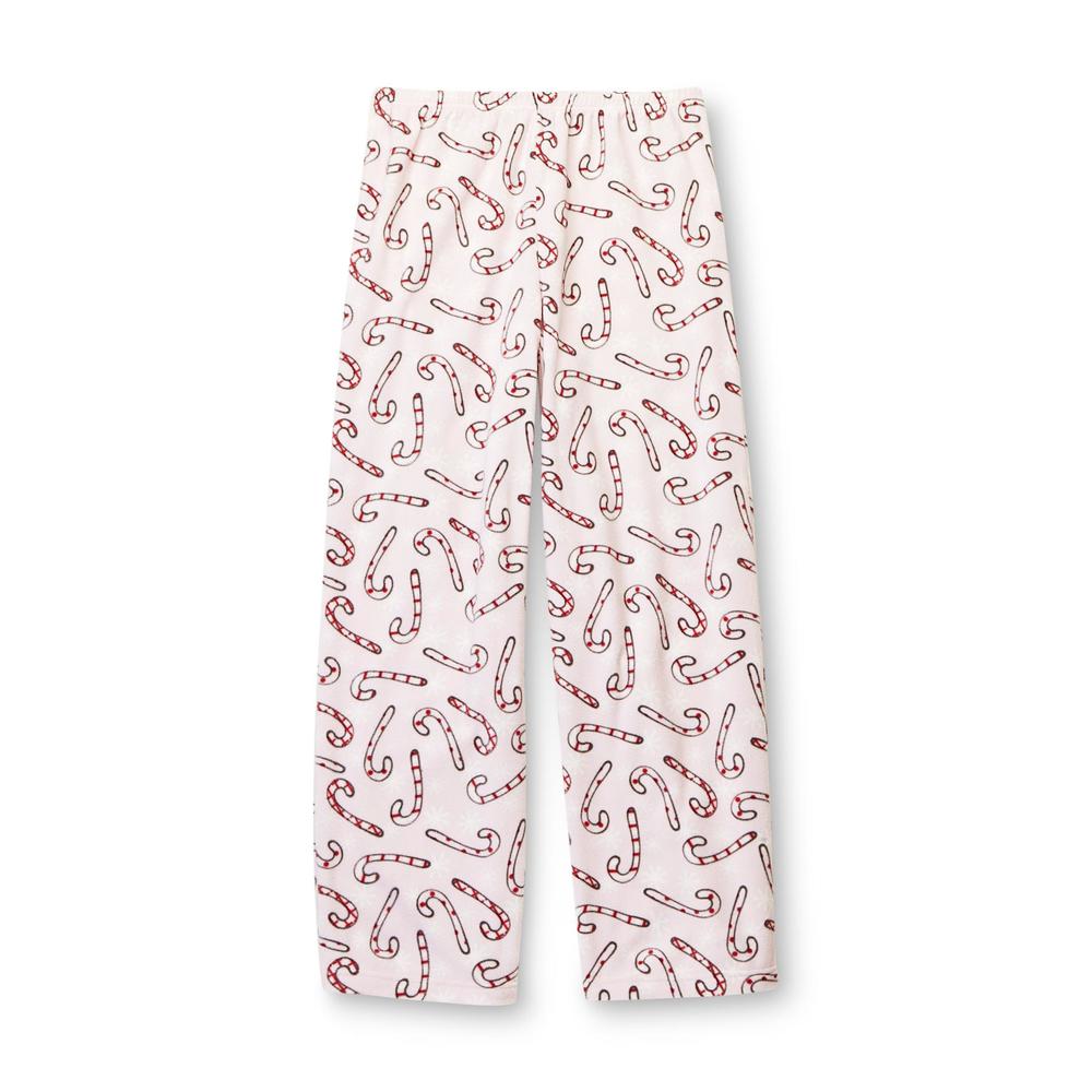 Pink K Women's Plus Short-Sleeve Pajamas - Candy Cane