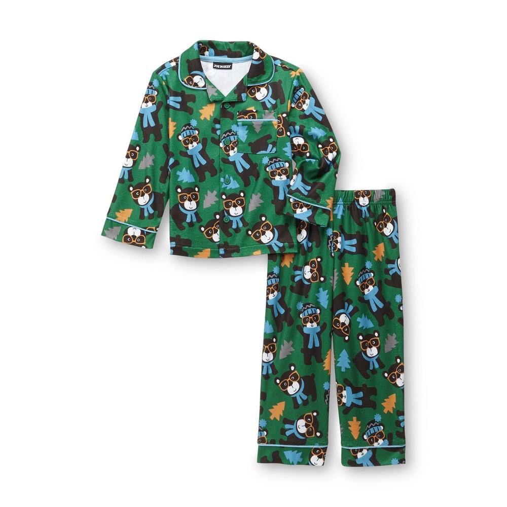 Joe Boxer Toddler Boy's Fleece Pajama Shirt & Pants - Bears