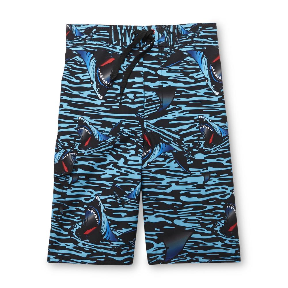 Joe Boxer Boy's Swim Trunks - Sharks