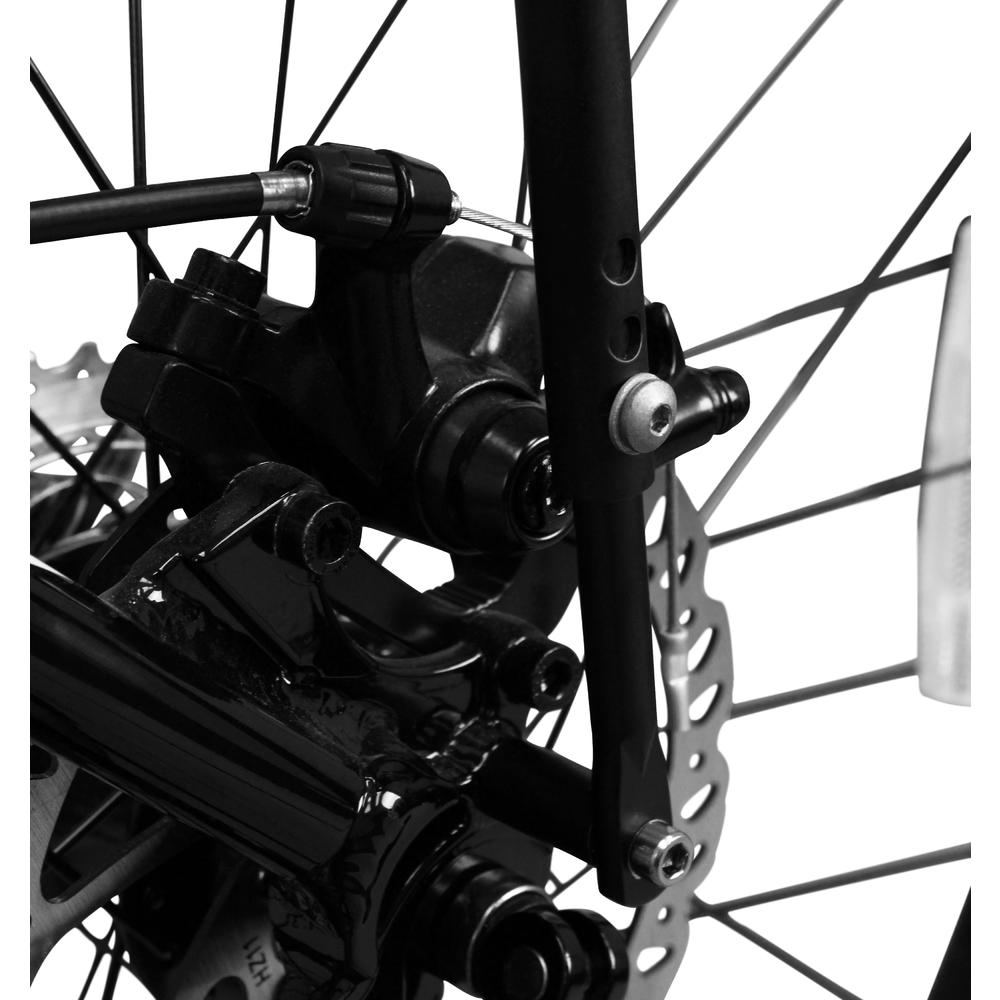 IBERA PakRak Bicycle Touring Carrier Plus+ IB-RA5, with Disk Brake Mounts, Frame-Mounted for Heavier Top & Side Loads