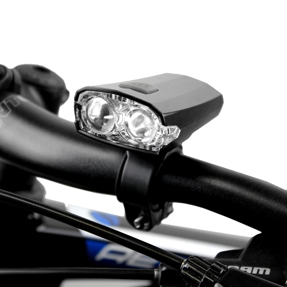 BV Cool White LED Rechargeable Bike Light
