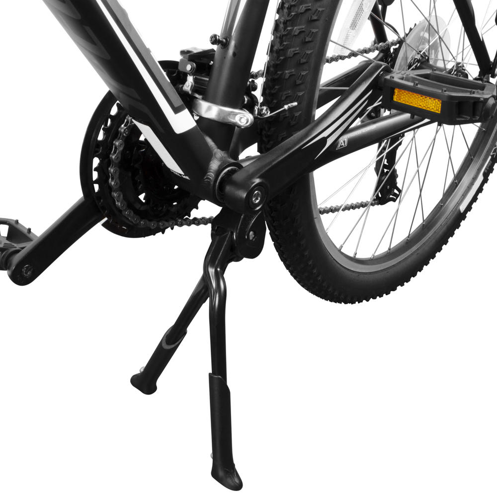 BV Bike Black Adjustable and Foldable Double Leg Kickstand