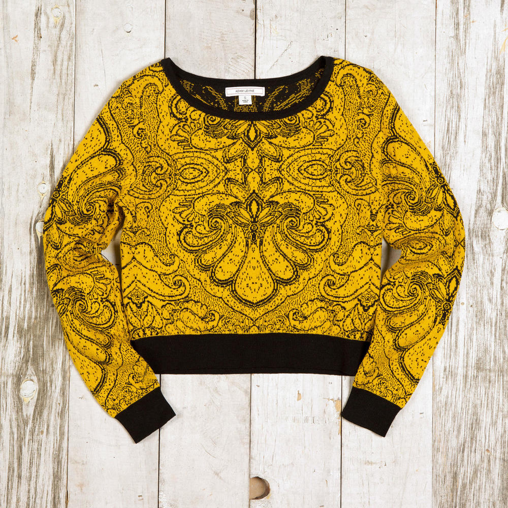 Adam Levine Jacquard Sweater