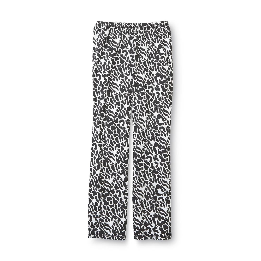 Joe Boxer Women's Pajama Top & Pants - Cheetah Print