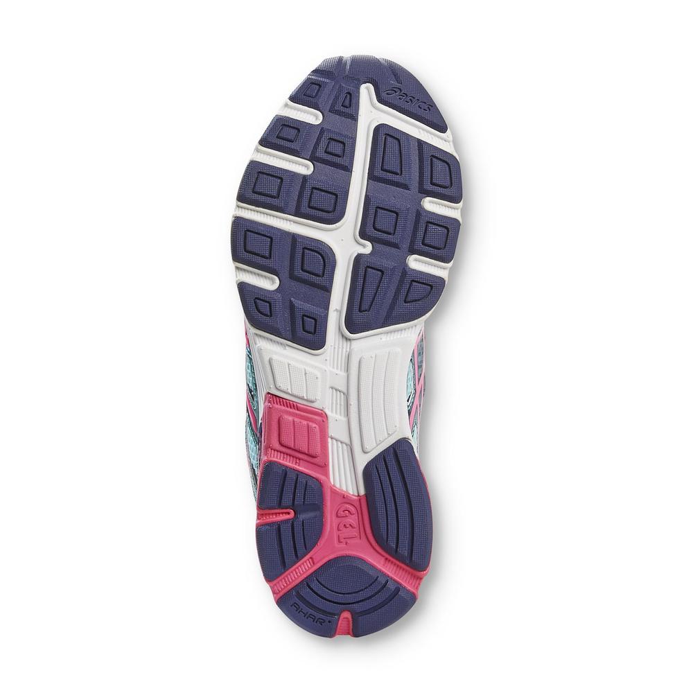 ASICS Women's GEL-Preleus Blue/Neon Pink Running Shoe