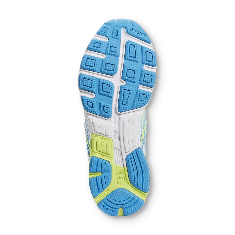 ASICS Women's GEL-Preleus White/Blue/Green Running Shoe