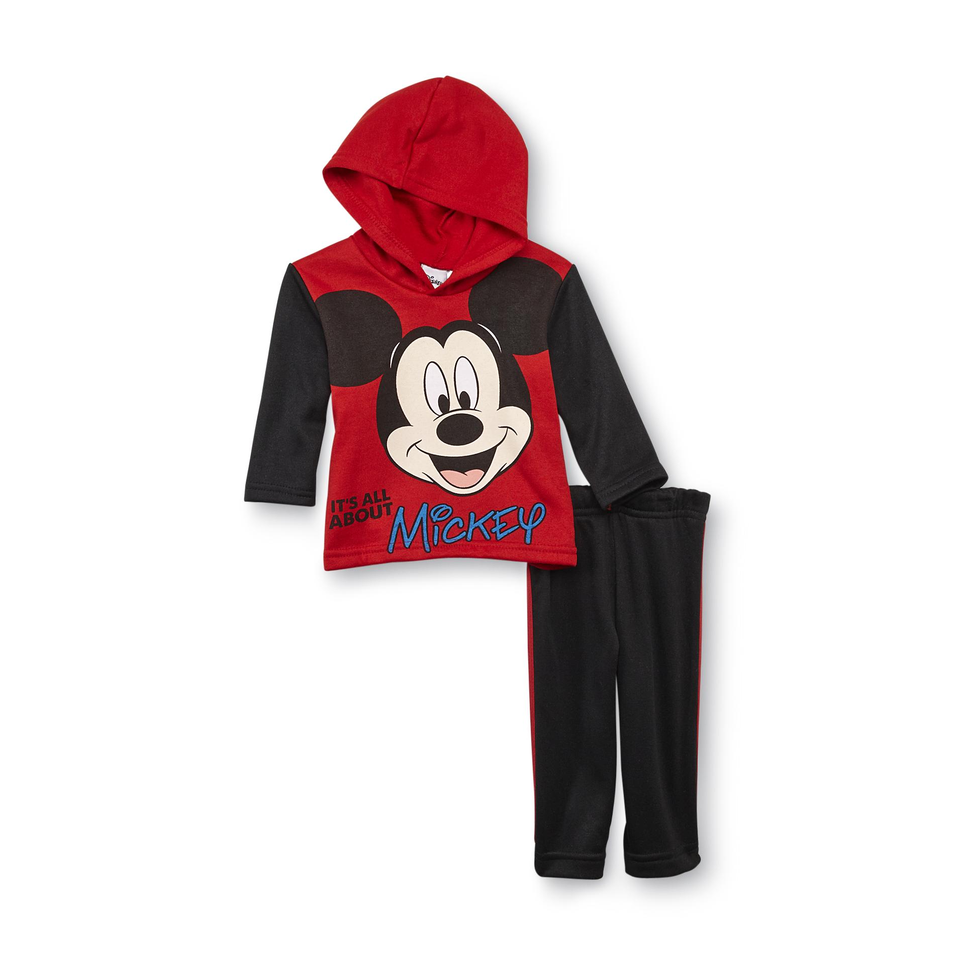 Disney Mickey Mouse Infant & Toddler Boy's Hoodie & Track Pants