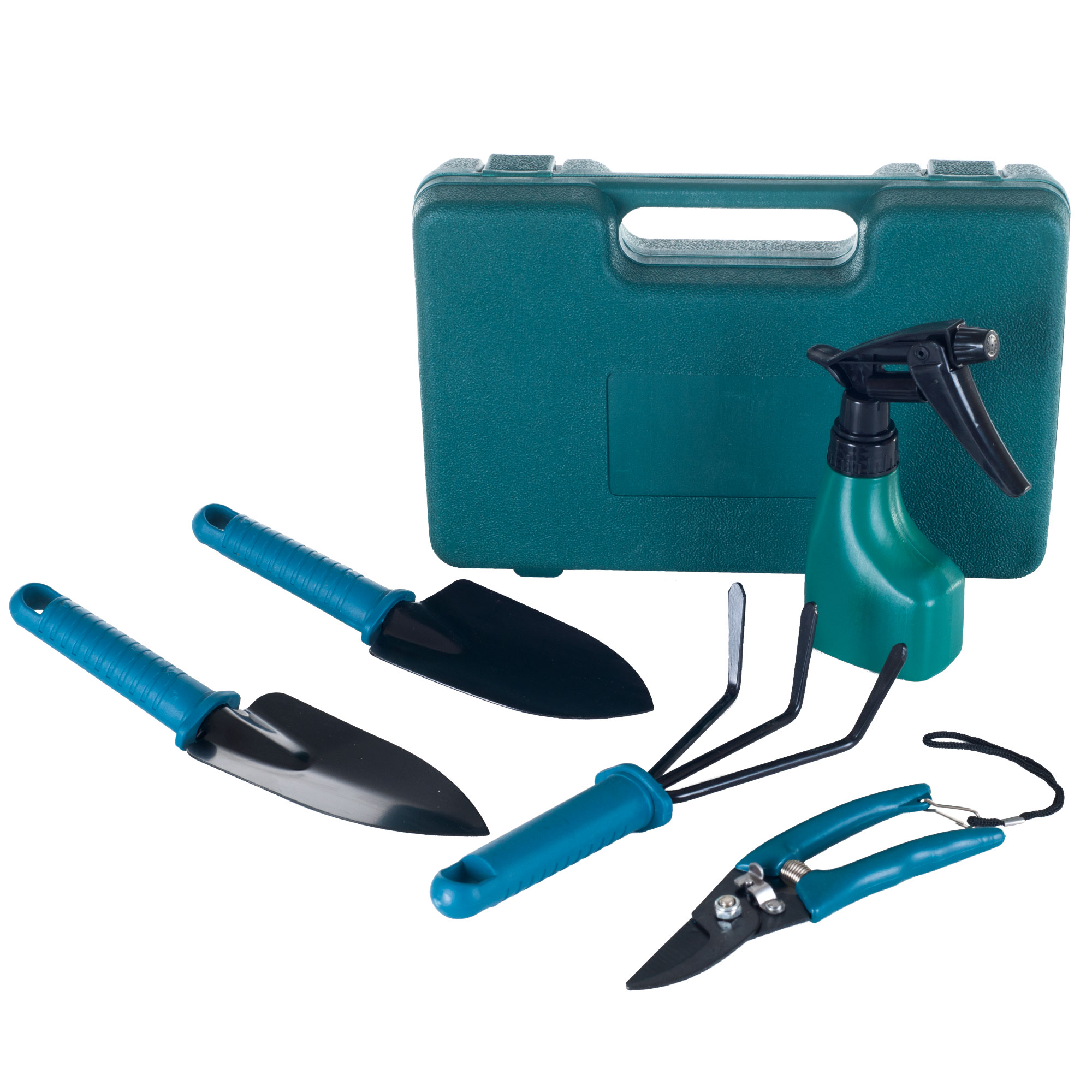 Stalwart 75-65931 6 Piece Garden Tool Set with Carrying Case