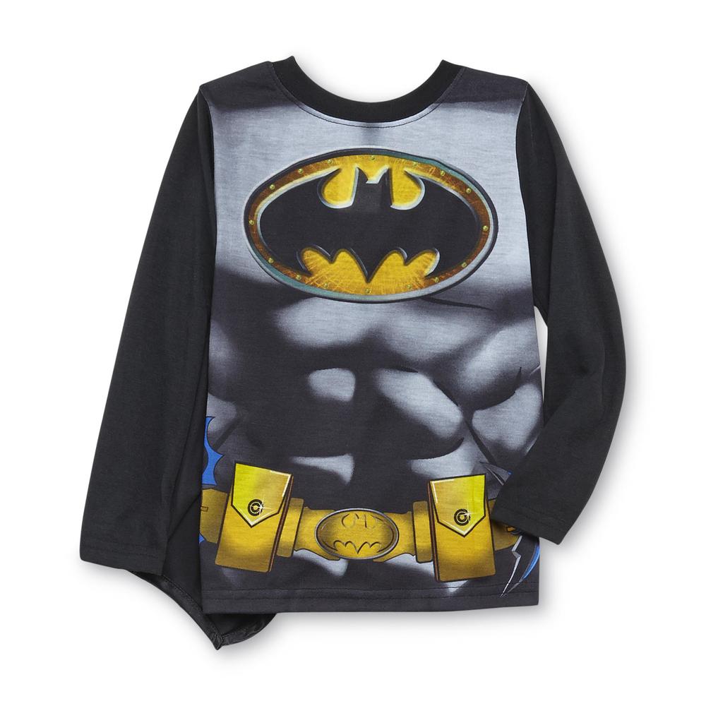 DC Comics Batman Boy's Pajama Shirt  Pants & Cape