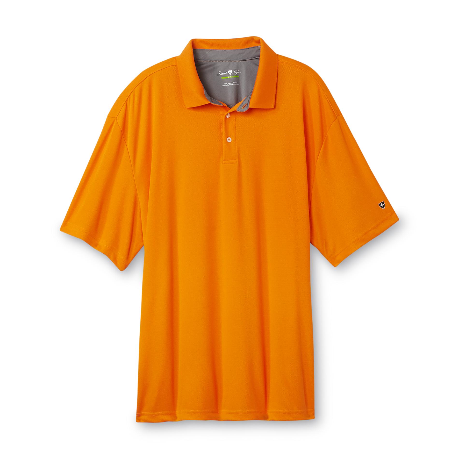 David Taylor Collection Men's Big & Tall Athletic Polo Shirt