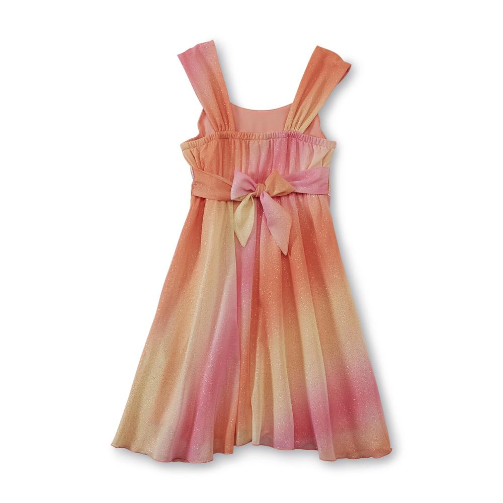 Holiday Editions Girl's Sleeveless Special Occasion Dress - Ombre