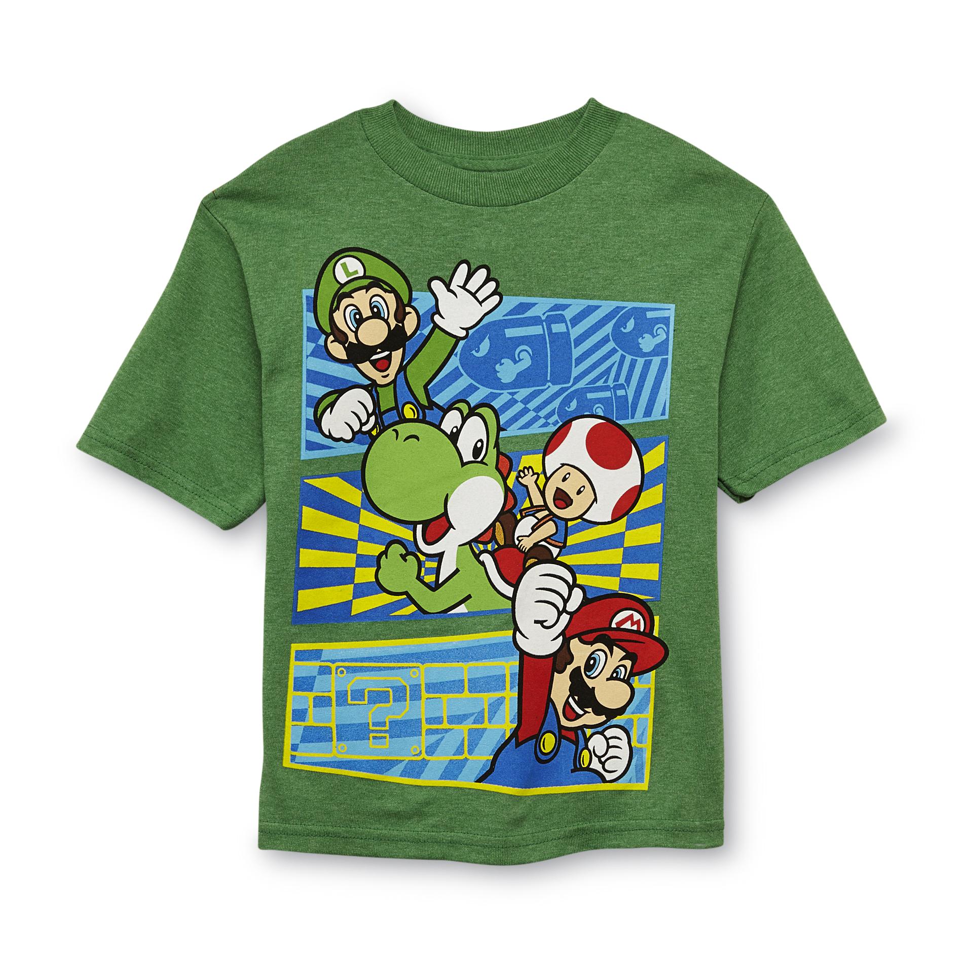 Nintendo Boy's Graphic T-Shirt - Super Trio