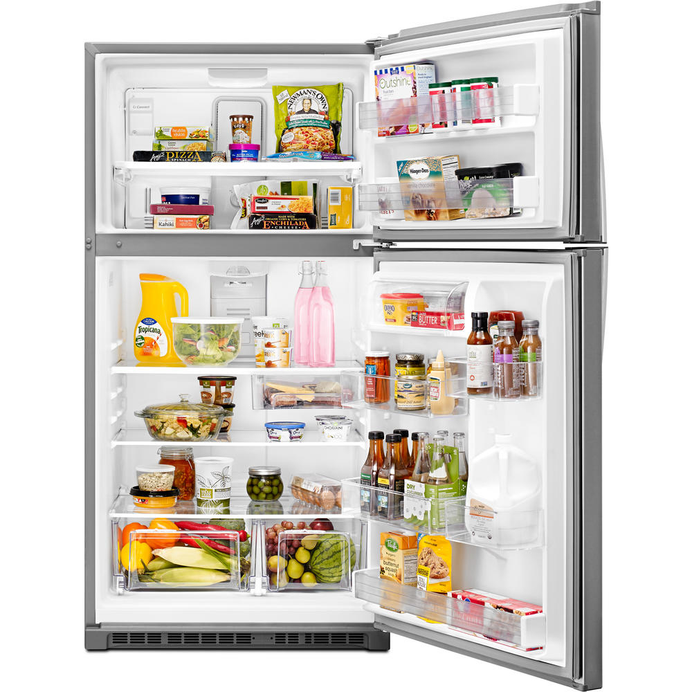 Whirlpool WRT511SZDM  21 cu. ft. Top Freezer Refrigerator w/ LED Interior Lighting - Stainless Steel