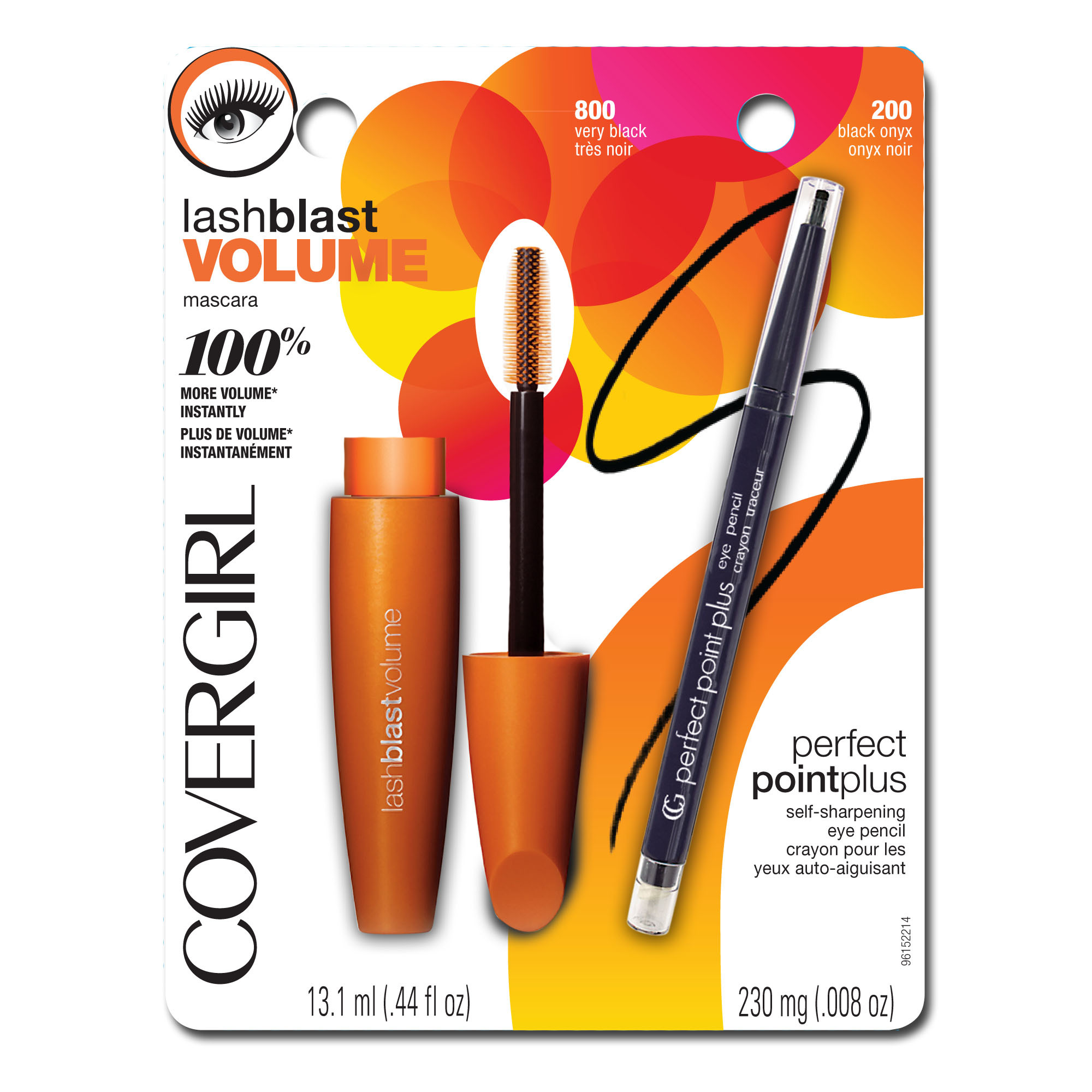 CoverGirl Lash Blast Volume Mascara Very Black and Perfect Point Plus