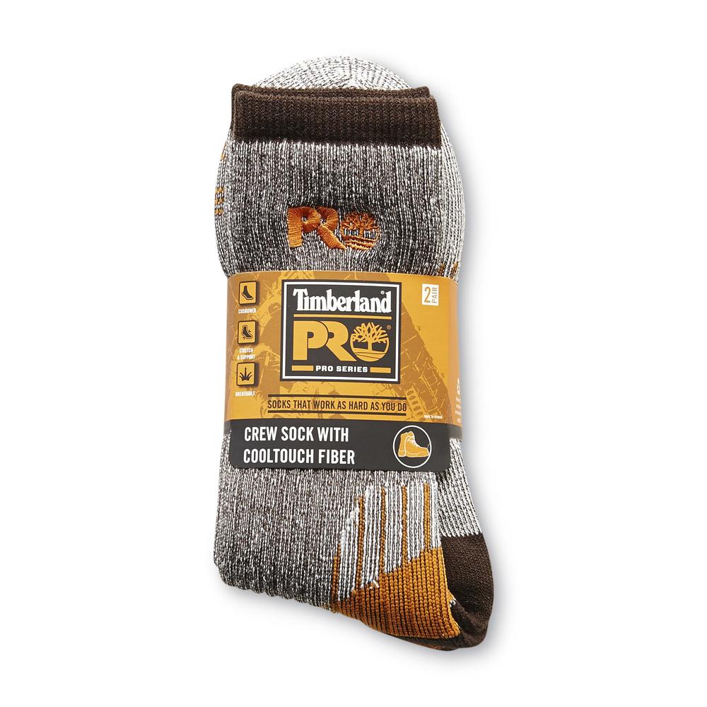 Timberland PRO Men's 2-Pack CoolTouch Crew Socks