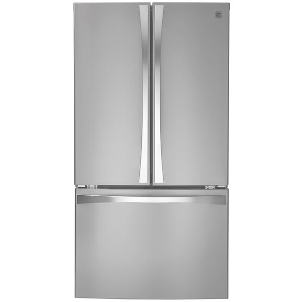 Kenmore Elite 74015 30 6 Cu Ft French Door Bottom Freezer Refrigerator Finger Print Resistant Active Finish